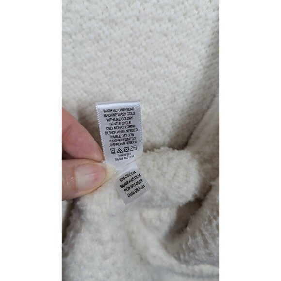 Koolabura Ugg Women Jacket Medium‎ Sherpa Fleece Shawl Collar Open Front Warm - Picture 7 of 10